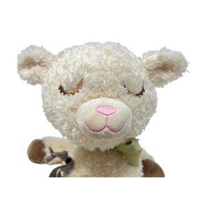 Hallmark Lamb For Snuggles Sewn Eyes Baby Lamb Sheep Plush Stuffed Toy Lovey